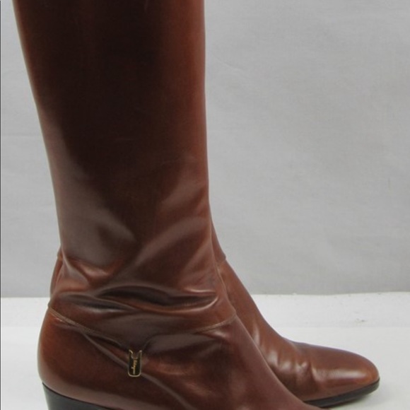 Salvatore Farragamo High Heel Boots (650) - Picture 8 of 12